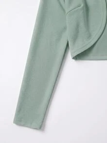 SHEIN EZwear 女式輕質夾克 - 薄荷綠 - 查看 4