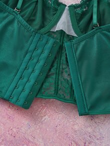 Elorette Women Bras & Bralettes - Dark Green - View 3