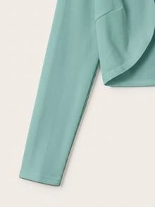 SHEIN EZwear 女式輕質夾克 - 綠色 - 查看 4