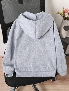 SHEIN 女童（大）衛衣 - 灰色 - 查看 2