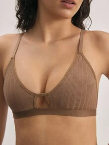 Ocili 女士內衣bra - 卡其色 - 查看 5