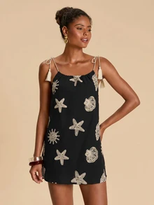 Travachic Women Cover Ups Swimsuits Bathing - Black - View 5