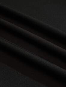 Attitoon Sudadera corta con cremallera, cordón y strass con diseño de araña - Negro - Ver 6