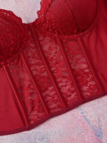 Elorette Women Bras & Bralettes - Burgundy - View 6