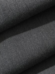 FRIFUL Celana Panjang Lipit Lipatan Samping dengan Tali Pengikat untuk Musim Gugur - Grey - View 7