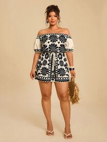 Travachic Plus Size Jumpsuits - Multicolor - View 4