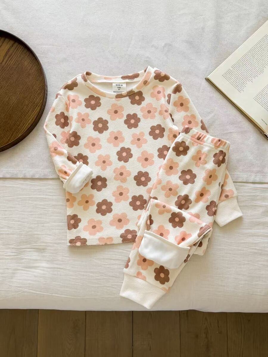 Emery Rose Kids 女童(小)家居服 - 彩色 - 查看 1