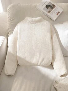 SHEIN Tween Girls Jackets - Apricot - View 2