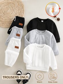 SHEIN Vintaside Kids 嬰童（男）下裝 - 彩色 - 查看 1