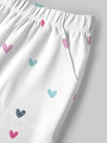 TaskEZ 1pc Cartoon Graphic Scrubber & 1pc Pants - Multicolor - View 8