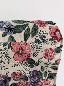 Soleia Atasan Tube Crop Motif Bunga - MultiWarna - View 7