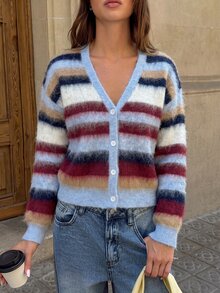 SHEIN PariChic Cárdigans de Mujer - Multicolor - Ver 5