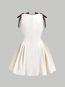 SHEIN MOD Plus Size Dresses - Brown - View 2