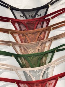 Plus Size Panties - Multicolor - View 3