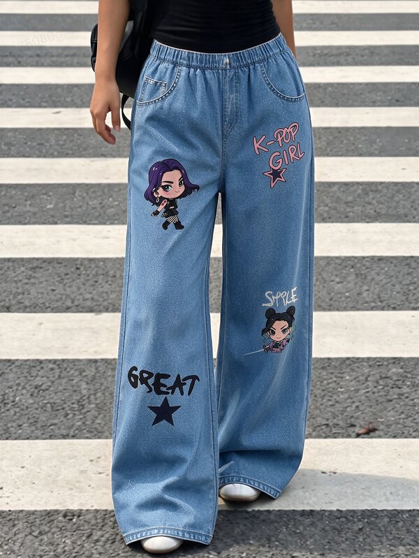 SHEIN Tween Girls Pants