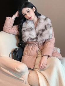 DAZY Women Winter Coats - Pink - View 5