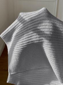SHEIN Tween Girls Sweaters - Grey - View 9