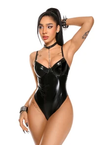 AltBold Women Lingerie Teddies And Bodysuits - Black - View 1