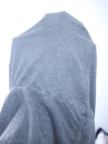 SHEIN Tall High Waist Ruched Skinny Pants - Grey - View 7