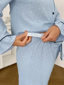 Moonlight&Mama Maternity Loungewear - Baby Blue - View 8