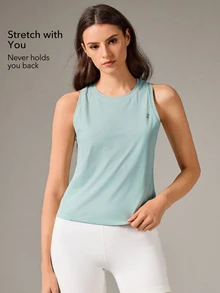 OutZeal Women Outdoor Tank Hiking Camping Cooling Back Breathable Mesh Athletic Top - light green - View 2