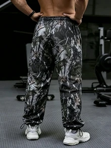 GymBeat Men Sports Pants, Gym - Green - View 2