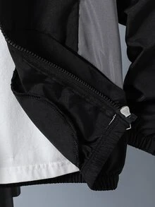 SHEIN Cazadoras Niños (8-12) - Negro - Ver 3