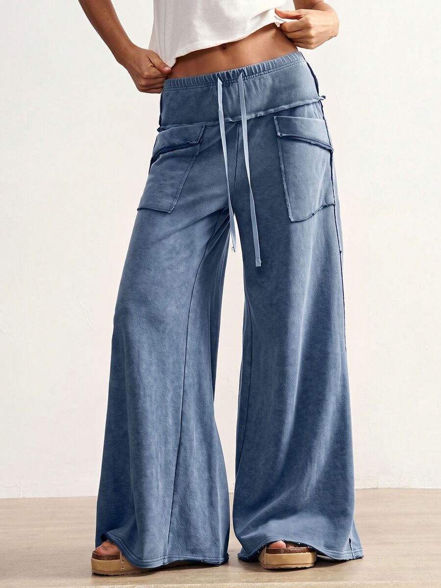 Bohemela Women Pants - Blue - View 1