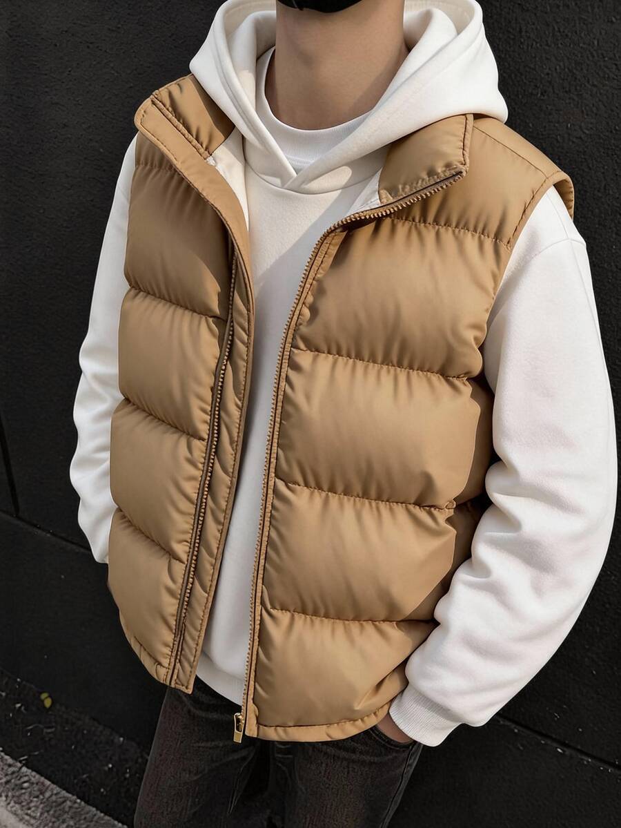 SHEIN Teen Boys Winter Coats