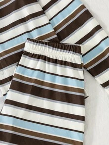 Tween Girls Outerwear Co-Ords - Brown - View 6