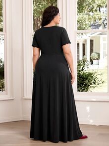 SHEIN CURVE+ Vestidos Tallas Grandes - Negro - Ver 2