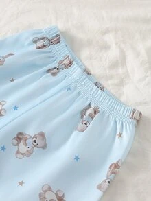 SHEIN Baby Boys Pajamas - Blue - View 9