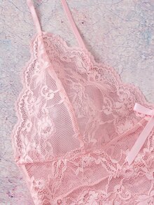 Elorette 女士內衣套裝 - 粉色 - 查看 5