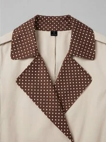 Breezaya Women Trench Coats - Apricot - View 4