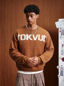 TOKVUE Jerseys para Hombre - Marrón - Ver 4