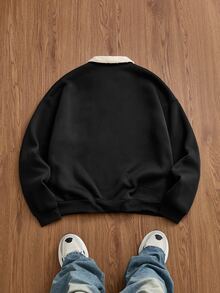 SWAVVY Sudaderas para hombre - Negro - Ver 2