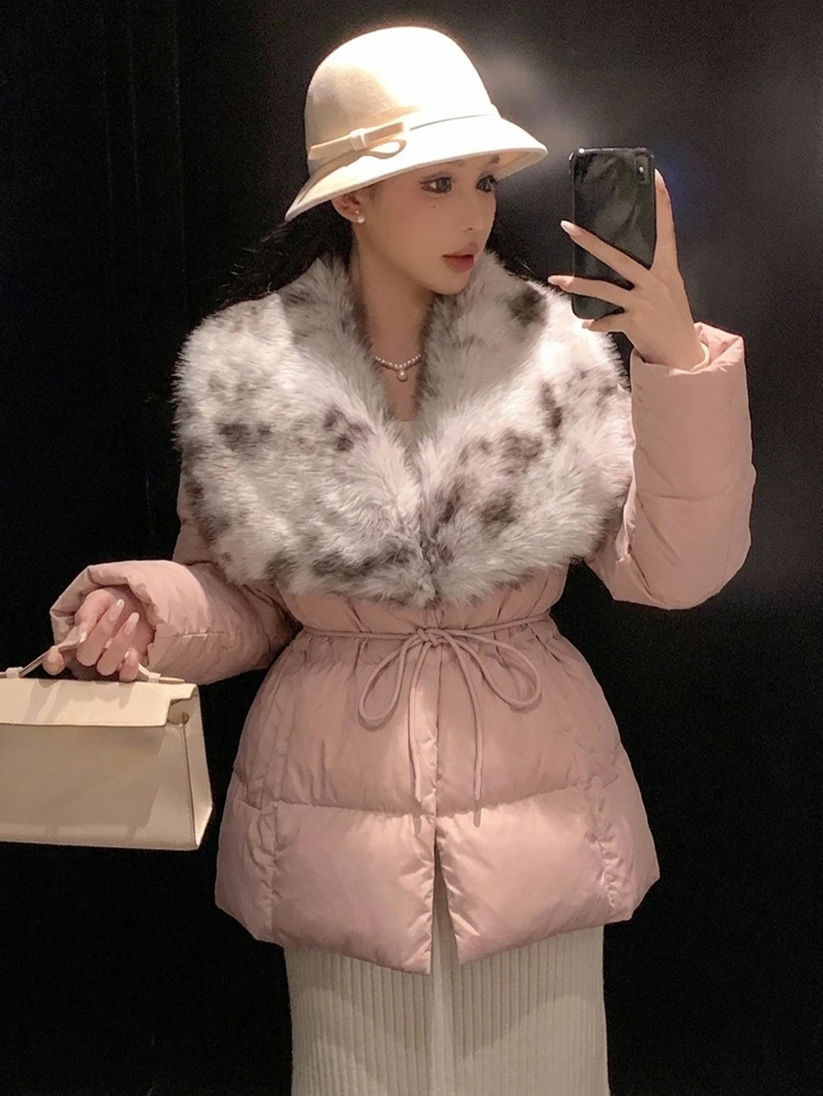DAZY Women Winter Coats - Pink - View 1