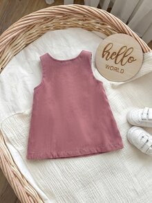 Vestidos De Bebé Recién Nacido - Rosa - Ver 2