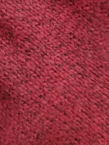 SHEIN Suéter oversize de hombros caídos color liso - Burdeos - Ver 3
