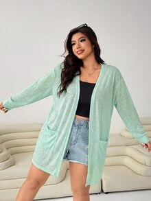 Solflare Chaquetas de talla grande - Azul - Ver 1