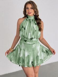 Auralis Vestidos Tallas Grandes - Verde - Ver 8