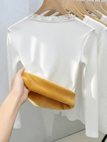 GlowEve CURVE Plus Size T-Shirts - White - View 2