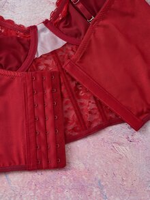 Elorette Women Bras & Bralettes - Burgundy - View 5