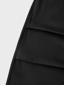 SWAVVY Pantalones para hombre - Negro - Ver 4
