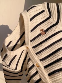 SHEIN Baby Boys Autumn Cardigans - Multicolor - View 8