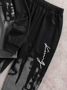 Vacaura Hoodie & Sweatshirt Remaja Laki-laki Koordinat - Grey - View 5