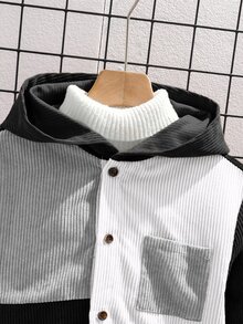 SHEIN 男童（大）襯衫 - 黑與白 - 查看 6