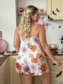Slumberry CURVE Plus Size Pajama Sets - Multicolor - View 2