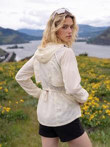 WanderVale Women Sun-Proof Jackets - White - View 2