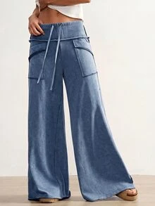 Bohemela Women Pants - Blue - View 4